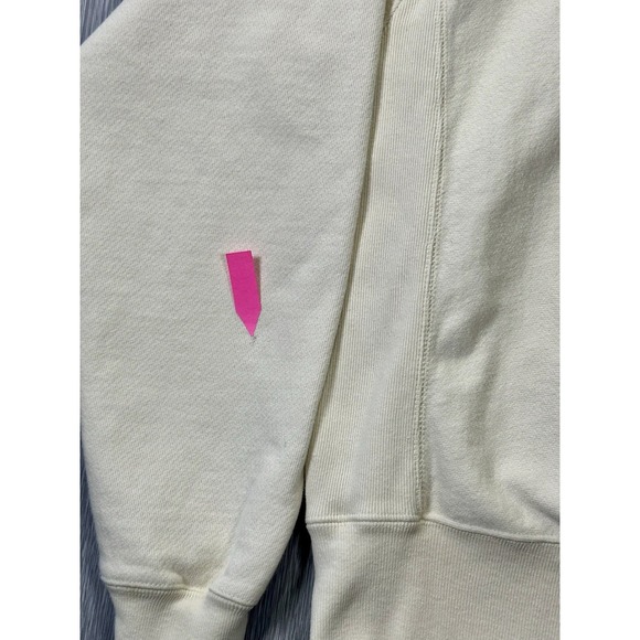 Champion Reverse Weave Crewneck Pullover Ivory Vintage 90's SZ: Small - Picture 5 of 9